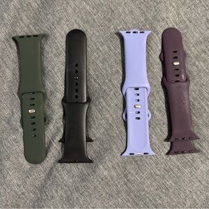 FOUR PACK multicolor 44mm Apple Watch Bands
